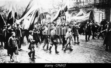 "Blutiger Sonntag" in St. Petersburg, 1905 Stockfoto