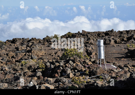 Bunte Terrain in der Caldera des Haleakala National Park, Maui Hawaii Stockfoto