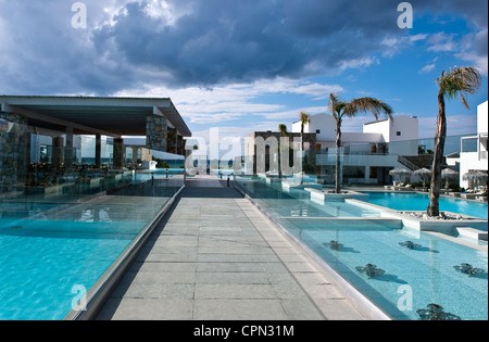 Europa-Griechenland, Dodekanes, Kos, ein Hotel im Dorf Lampi Stockfoto