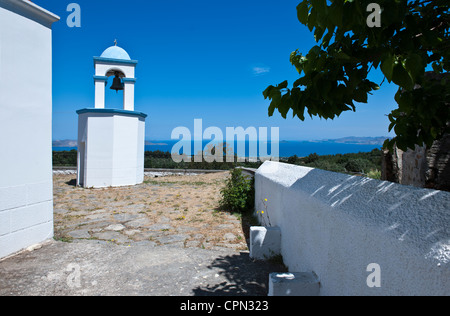 Europa-Griechenland, Dodekanes, Kos, die Agios Dimitrios-Kirche im Dorf Zia Stockfoto