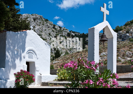 Europa-Griechenland, Dodekanes, Kos, Agios Vasili Kirche in Pili Stockfoto