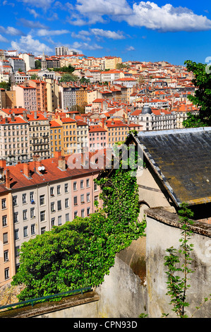 Teil der Stadt von Lyon, Frankreich Stockfoto
