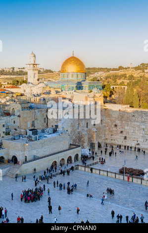 Nahen Osten, Israel, Jerusalem, Altstadt, Jüdisches Viertel der westlichen Wand Plaza Stockfoto