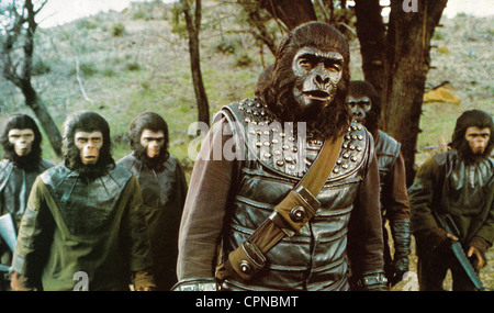 Schlacht um den Planet der Affen Stockfoto