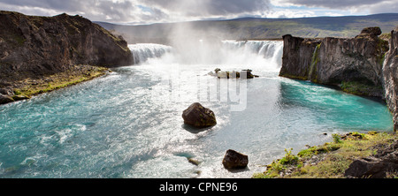 Godafoss Wasserfall, Island Stockfoto