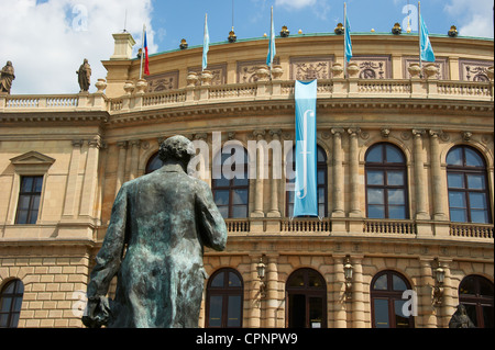 Rudolfinum Prag Tschechische Republik Stockfoto