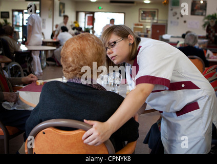 HEIM FÜR ÄLTERE MENSCHEN Stockfoto