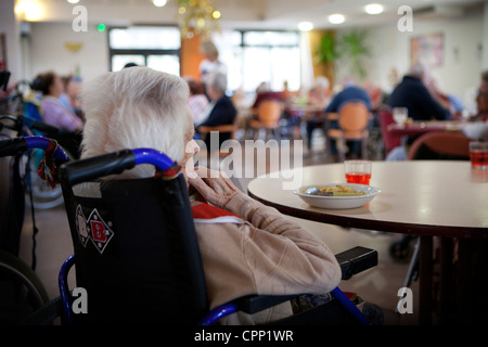 HEIM FÜR ÄLTERE MENSCHEN Stockfoto