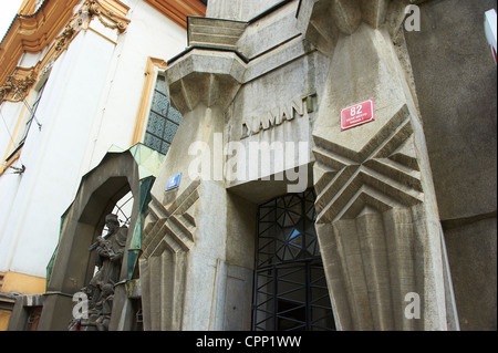 Diamond Palace Neustadt Prag Tschechische Republik Stockfoto