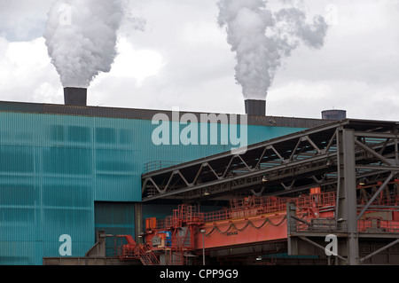 Krupp Mannesmann Stahl Werk Duisburg Deutschland Stockfoto