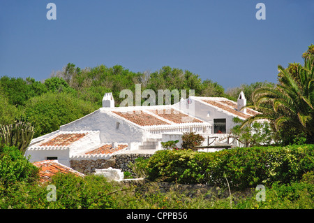 Große Villa in der Nähe von Torralba d ' en Salord, Menorca, Balearen, Spanien Stockfoto