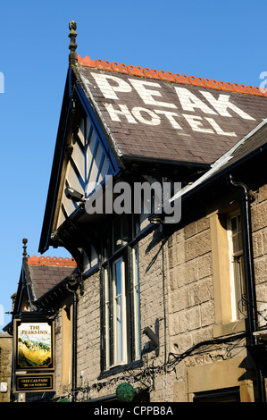 Das Gipfel/Inn. Castleton Derbyshire England. Stockfoto