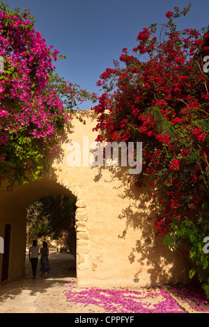 Gebäude entlang dem Toten Meer, Mövenpick Resort Hotel, Jordanien, Westasien Stockfoto