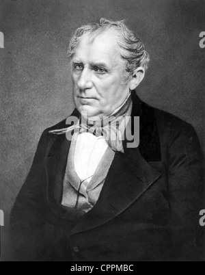 JAMES FENIMORE COOPER (1789-1851) US-amerikanische Autorin. Foto Matthew Brady um 1850 Stockfoto