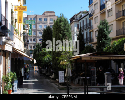 Spanien Andalusien Granada Plaza de Las Pasiegas Stockfoto