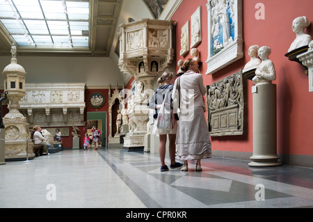 Im Innenbereich des Puschkin-Museum für bildende Künste in Moskau Stockfoto