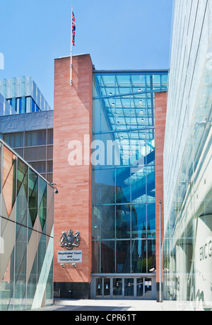 Manchester City Amtsgericht und Leichenbeschauer Gericht Spinningfields größere Manchester England UK GB EU Europa Stockfoto