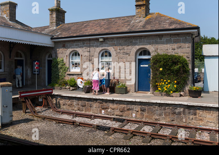 Erden-Bahnstation St, Cornwall Stockfoto