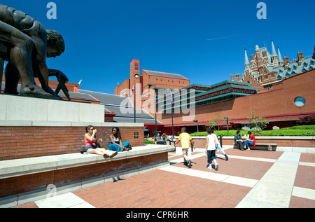 Die British Library, London Stockfoto