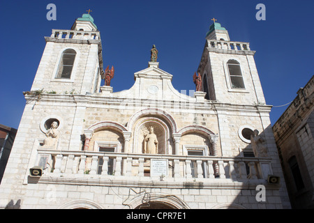 Fassade des Cana katholischen Franziskaner Hochzeit Kirche Stockfoto