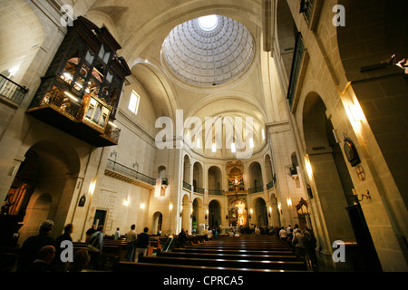 Europa Spanien Alicante Kathedrale de San Nicolas Stockfoto