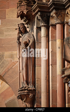 Gotische Kathedrale in Straßburg Stockfoto