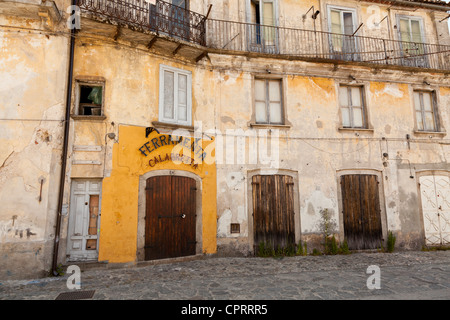 Baumarkt, Serra San Bruno, Kalabrien, Italien Stockfoto