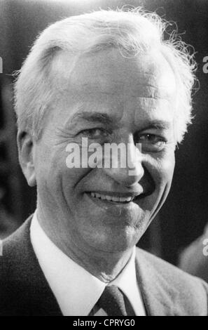 Weizsaecker, Richard von, 15.4.1920 - 31.1.2015, deutscher Politiker (CDU), Bundespräsident 1984 - 1994, Porträt, ca. 1986, Stockfoto
