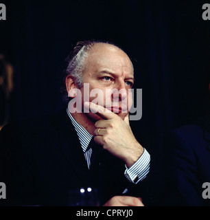 Scheel, Walter, 8.7.1919 - 24.8.2016, deutscher Politiker (FDP), Porträt, als Außenminister und Vizekanzler, 1970, Stockfoto