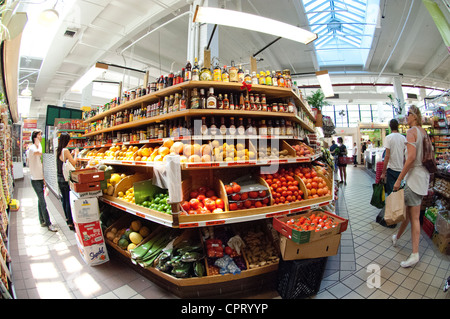 Die Essex Street Market in der Lower East Side in New York Stockfoto