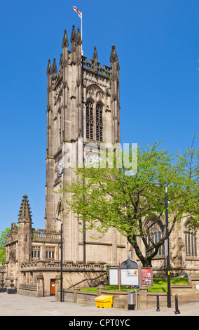 Manchester Kathedrale einer mittelalterlichen Kirche Manchester City Centre England UK GB EU Europe Stockfoto