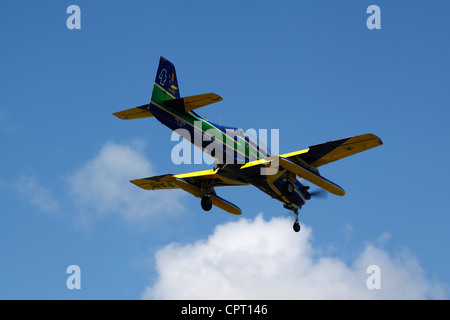 Esquadrilha da Fumaça auch bekannt als Smoke Squadron, Vorbereitung für die Landung Stockfoto