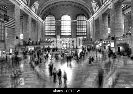 Im Grand Central Station des legendären Hubs der u-Bahn in Manhattan, New York City, New York, USA Stockfoto