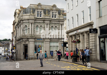 Seilfahrt Straße in Truro, Cornwall, UK Stockfoto