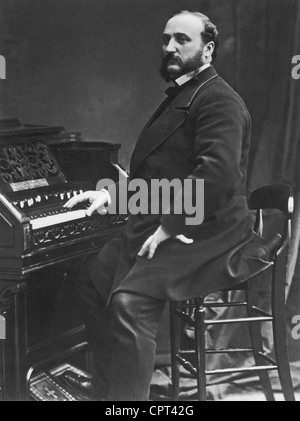 IRA SANKEY (1840-1908) US-Gospel-Sängerin und Komponistin Stockfoto