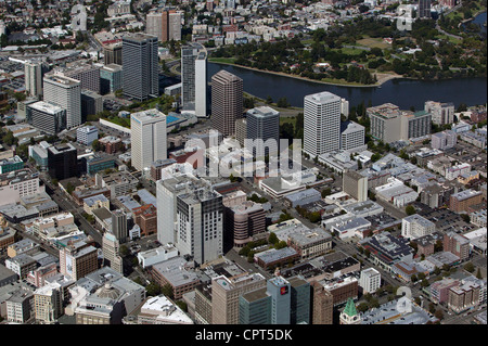 Luftaufnahme von Oakland, Kalifornien Stockfoto