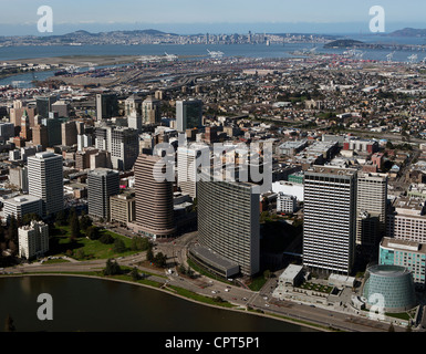 Luftaufnahme von Oakland, Kalifornien Stockfoto