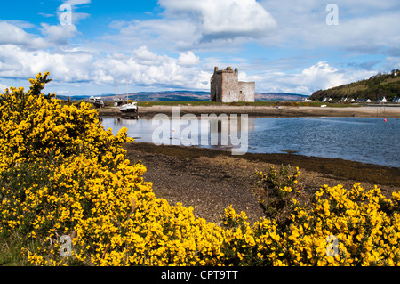 Lochranza Castle auf der Isle of Arran Stockfoto