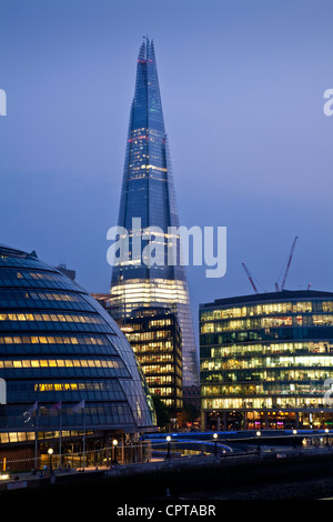 Der Shard London Bridge Viertel, London, England Stockfoto