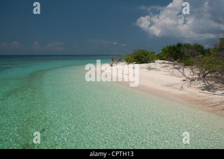 Blick auf die Billean Insel, Sabah, Malaysia Stockfoto