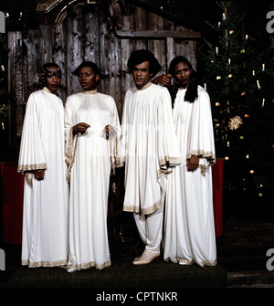 Boney M., Musikgruppe, gegründet 1976, Gruppenbild, 1970er Jahre, Stockfoto