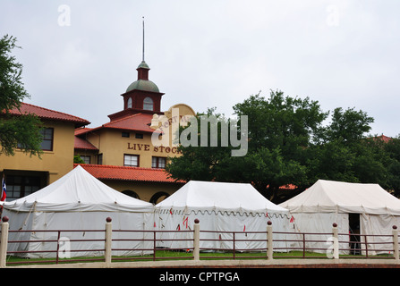 Alte West Reenactment in Fort Worth, Texas, USA Stockfoto