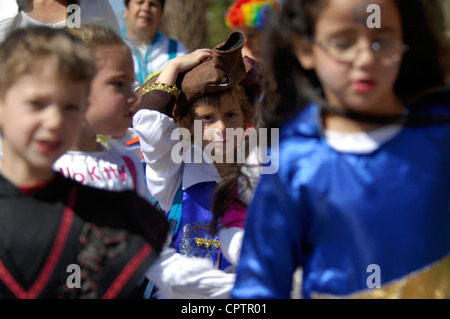 Purim-Festival 2012 in Eilat Israel Stockfoto