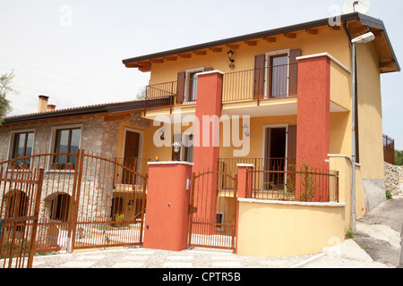 Ein Ferienhaus in Malcesine, Italien am Gardasee Stockfoto