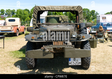 Autos ausweichen WC61 US Army Stockfoto