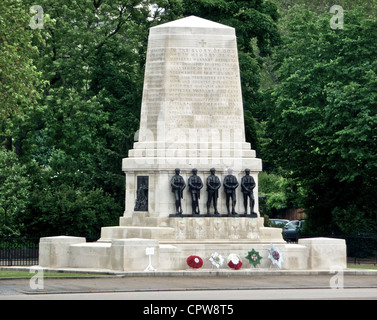 Kriegerdenkmal am Horse Guards Parade ground in London Stockfoto