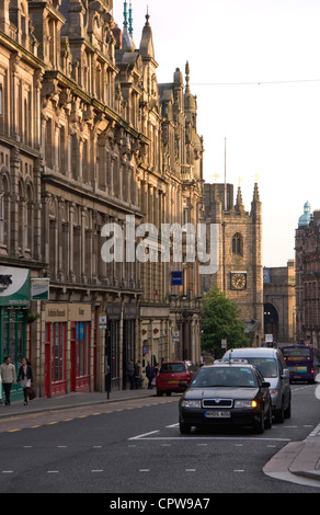 Die Kirche des St. Johannes des Täufers am Fuße des Grainger Street, Newcastle-upon-Tyne. Stockfoto