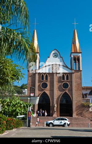 Mexiko, Puerto Vallarta. Iglesio del Rexugio, Puerto Vallarta, Mexiko. Stockfoto