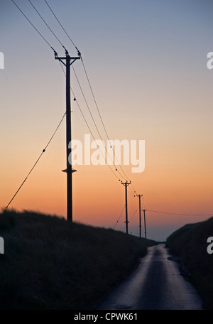 Die Straße nach Süden Gare, Teesside, Stockfoto