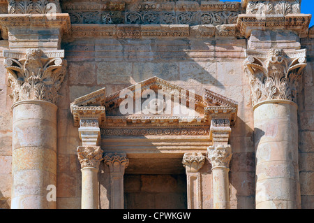 Asien Jordanien Jerash die alte Römerstadt Stockfoto